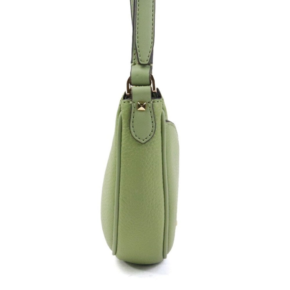 Michael Kors Shoulder Bag Leather Green Women's H30903K - Picture 2 of 5